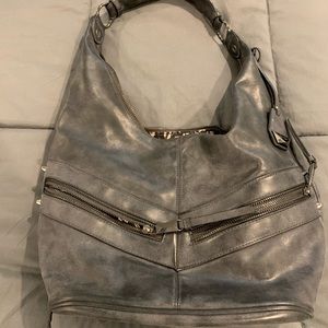 Grey purse